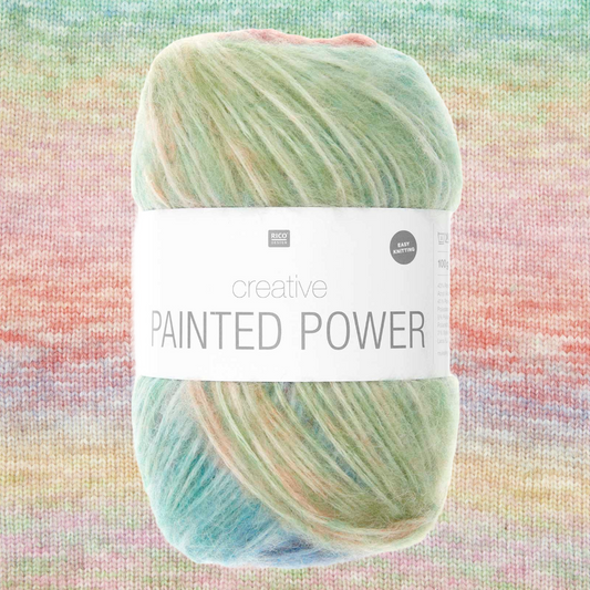 CREATIVE PAINTED POWER ARAN 100g - More Colours Available