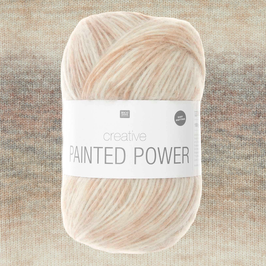 CREATIVE PAINTED POWER ARAN 100g - More Colours Available