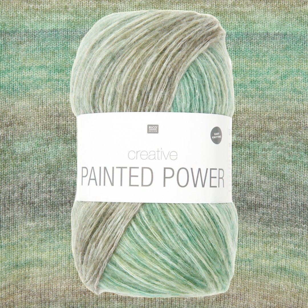 CREATIVE PAINTED POWER ARAN 100g - More Colours Available
