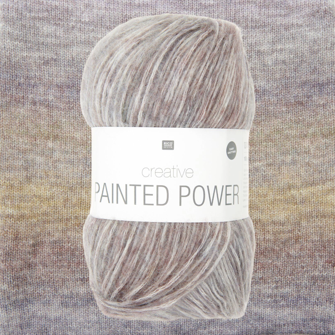 CREATIVE PAINTED POWER ARAN 100g - More Colours Available