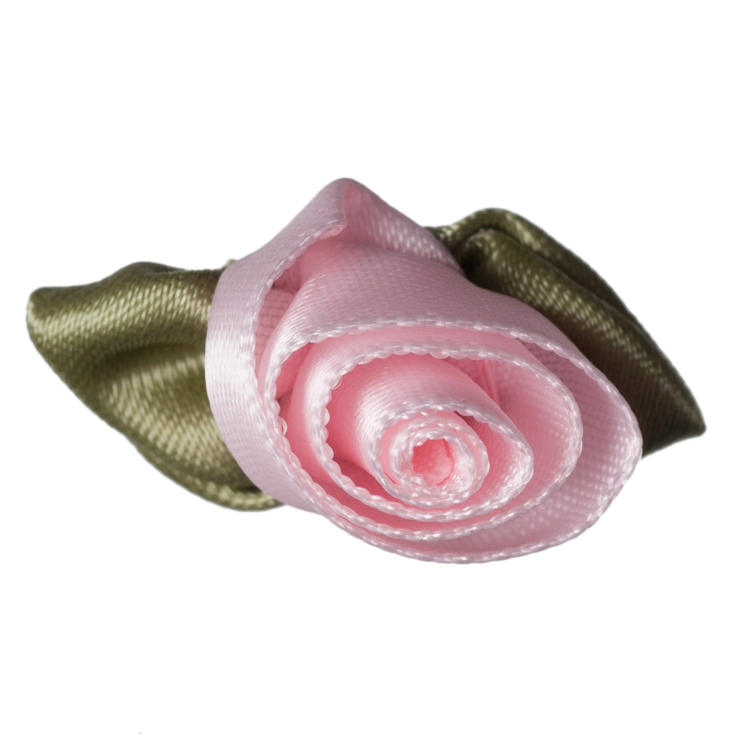 Ribbon Rose - Large with Green Leaves - Various Colours