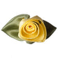 Ribbon Rose - Large with Green Leaves - Various Colours