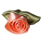 Ribbon Rose - Large with Green Leaves - Various Colours