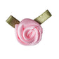 Ribbon Rose - Small with Green Leaves - Various Colours