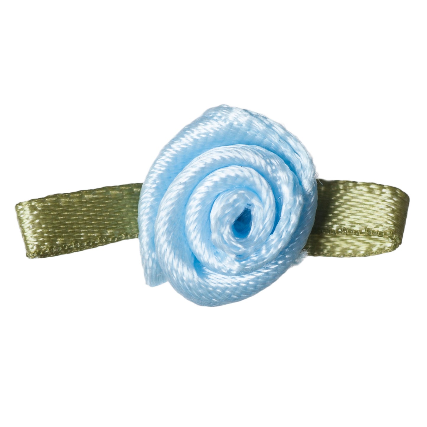 Ribbon Rose - Small with Green Leaves - Various Colours