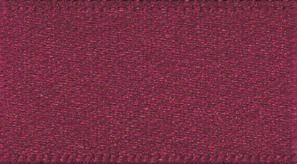 Double Faced Polyester Satin Ribbon 3mm - Burgundy Col 405