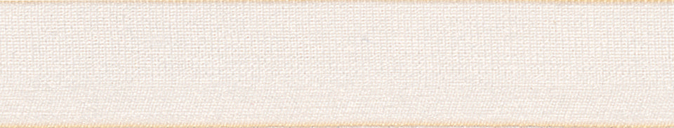 Super Sheer Ribbon - Cream Col 50 - 2 Widths Available