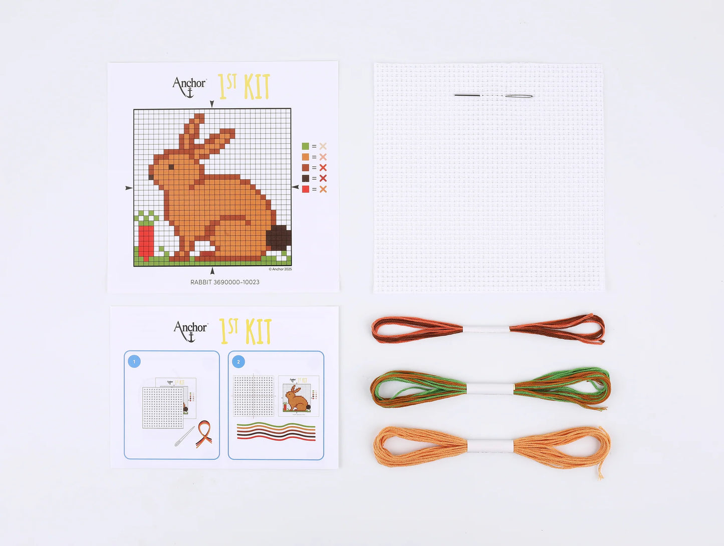 1st Kit - Cross Stitch - RABBIT