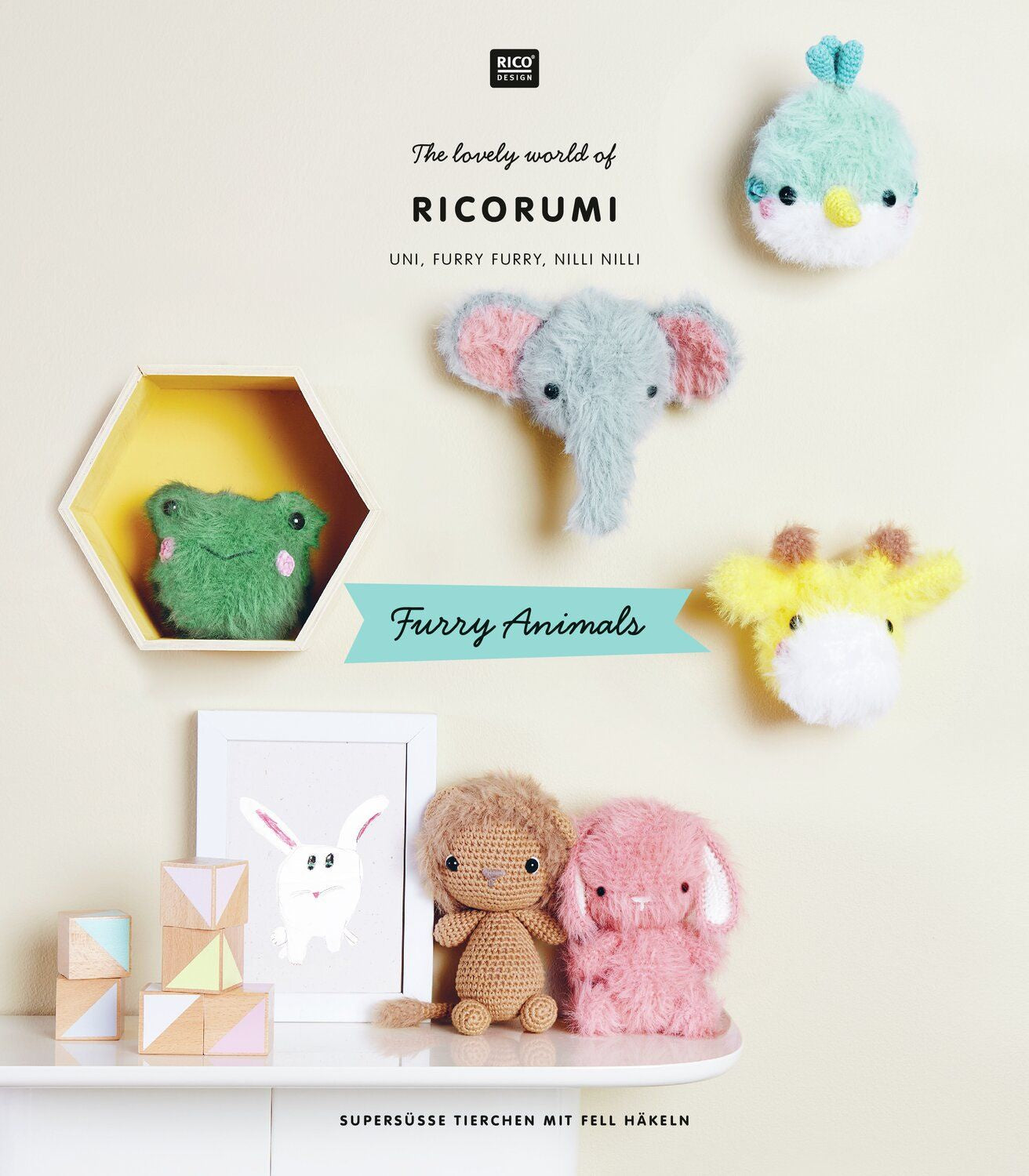 Ricorumi Furry Animals - Crochet Pattern Book