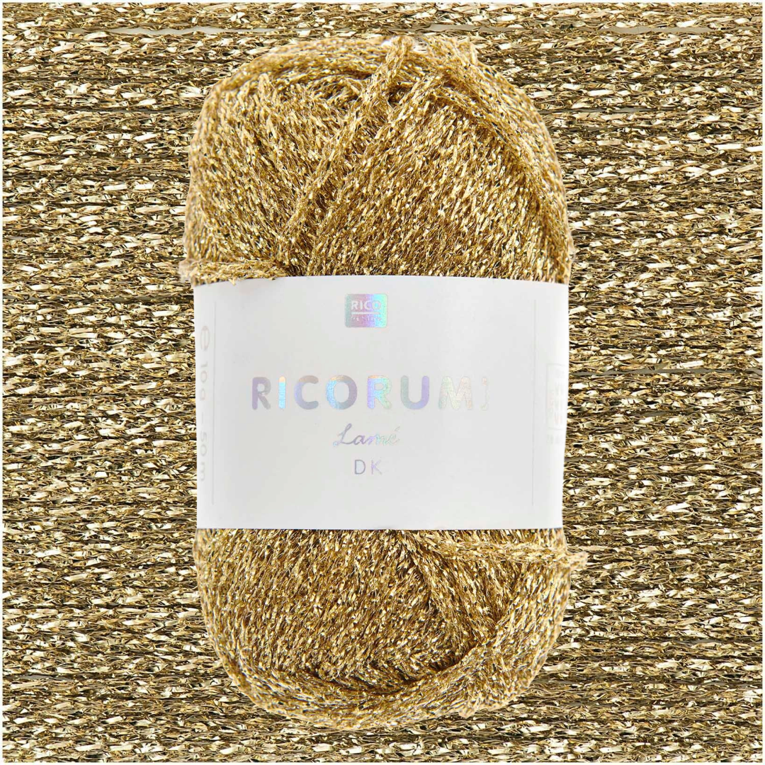 RICORUMI Lamé DK 10g - More Colours Available