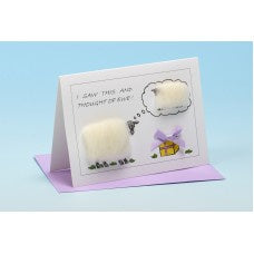 SHEEP CARD - I SAW THIS CARD AND THOUGHT OF EWE!