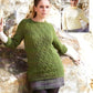 Knitting Pattern 7188 - Tunic & Sweater in Wool Rich Aran