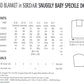 Knitting Pattern 1379 - Sweater & Blanket in Snuggly Baby Speckle DK