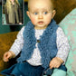 Knitting Pattern 1736 - Waistcoat in Snuggly DK