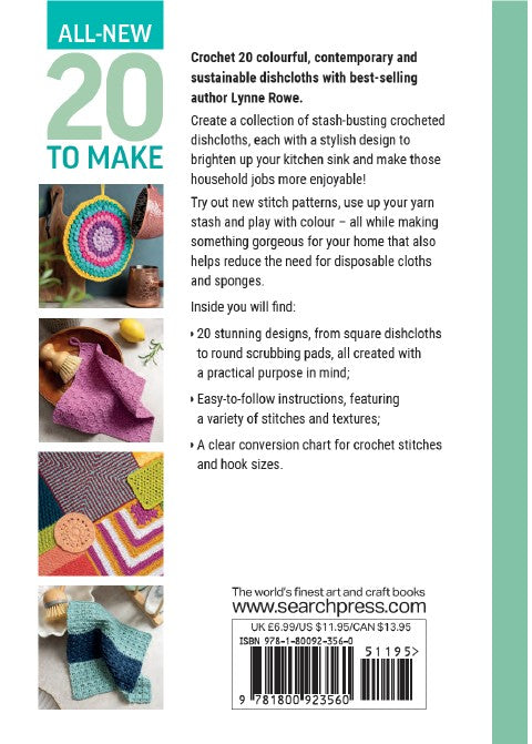 20 To Make - Crochet Dishcloths