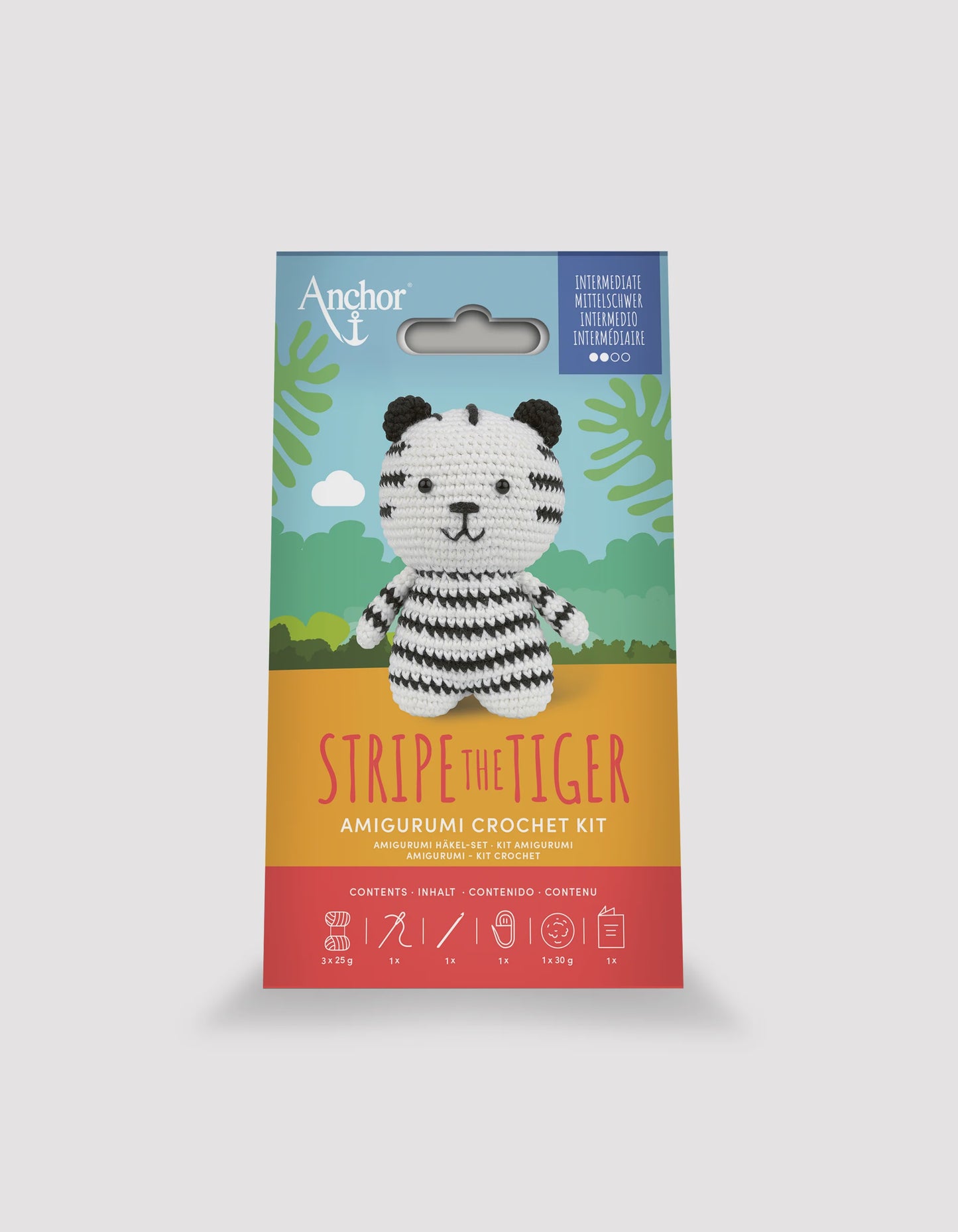 Amigurumi Crochet Kit - STRIPE THE TIGER