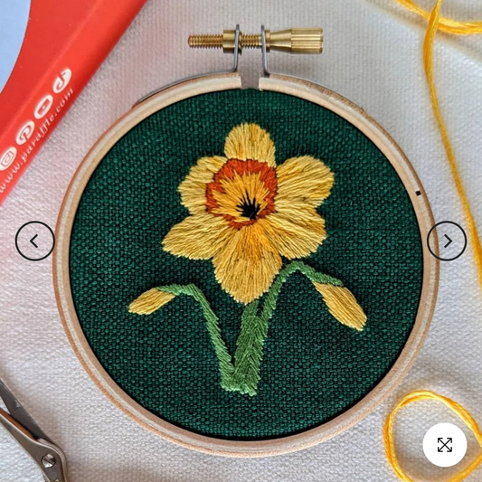 Daffodil - Embroidery Kit