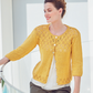 Knitting Pattern 8258 - Cardigans in Cotton DK