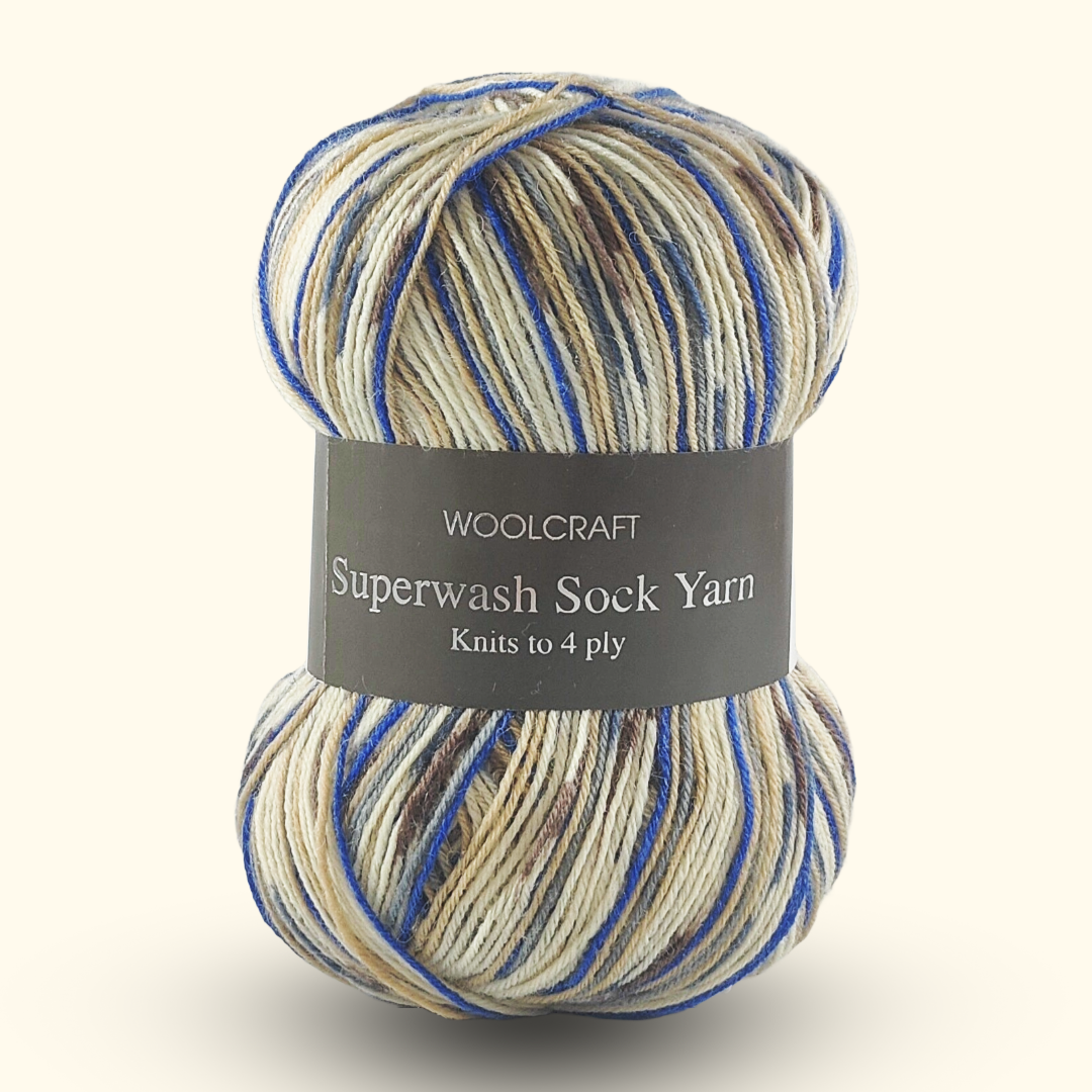 SUPERWASH SOCK WOOL 4PLY 100g - More colours available