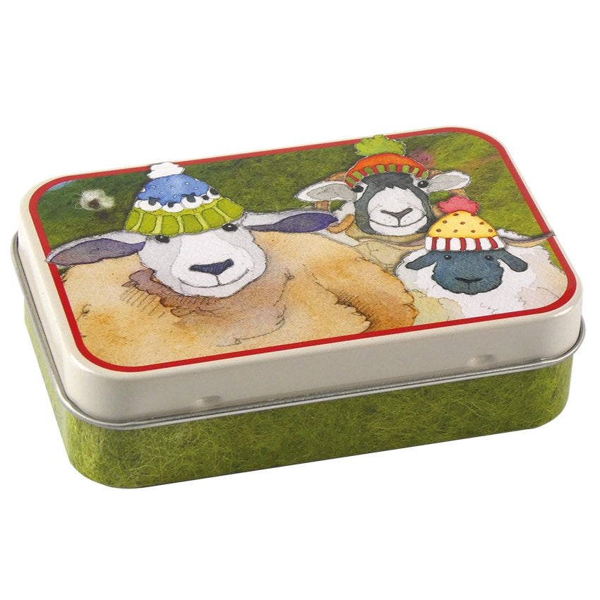 HAPPY SHEEP - Mini Rectangular Tin