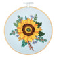 Embroidery Kit with Hoop - SUNFLOWER