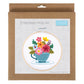 Embroidery Kit with Hoop - SPRING FLORAL