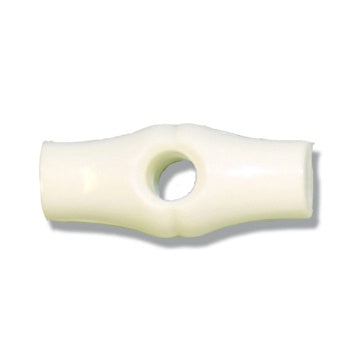 Toggle - Nylon - White - 25mm