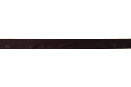 Double Faced Polyester Satin Ribbon 25mm - Black Col 030