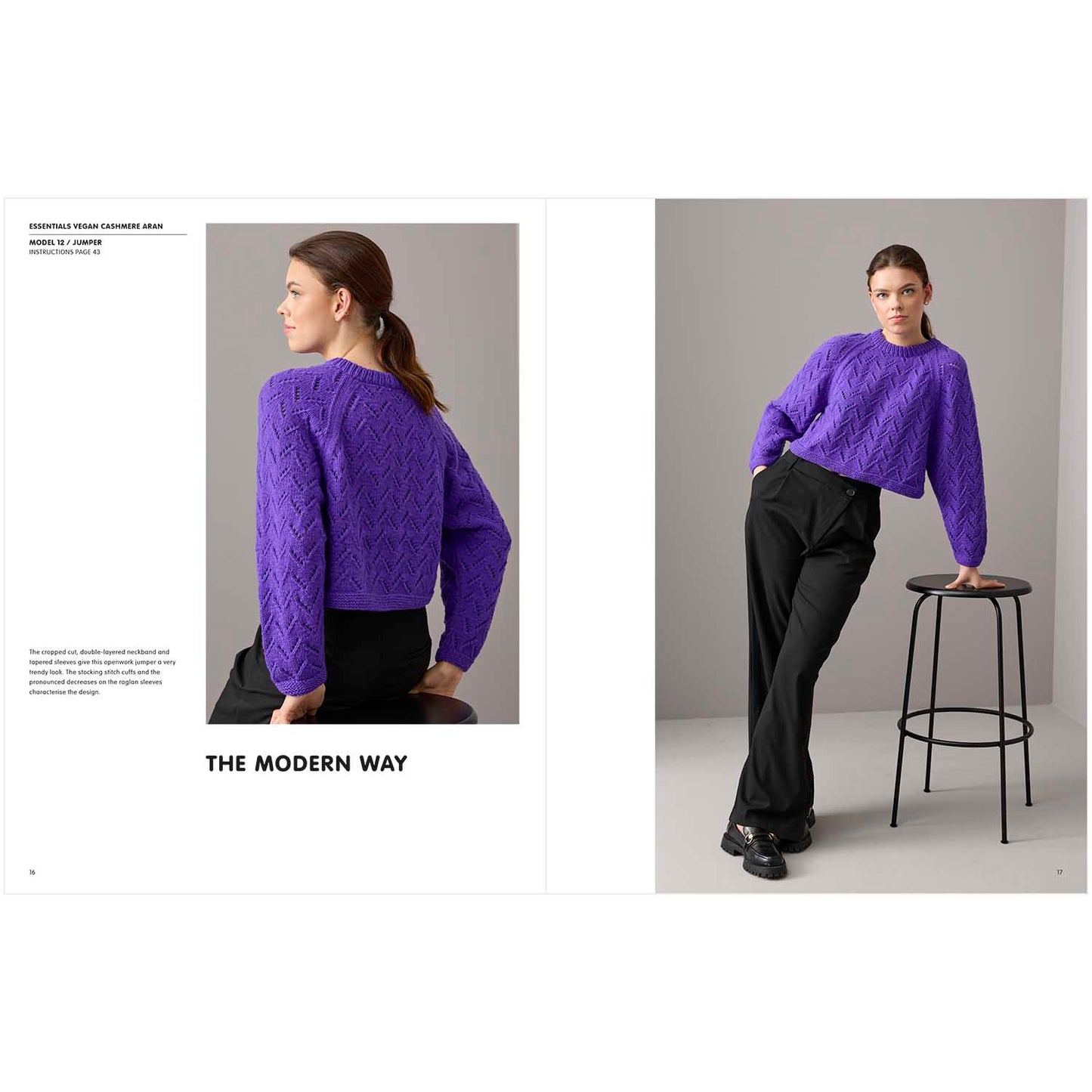 Knitting Book - Vegan Cashmere Luxury Knits