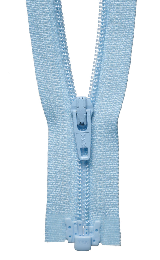 Nylon Dress & Skirt Zip - LIGHT BLUE (Col 026) -Various Sizes