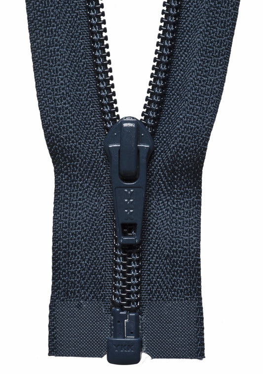 Medium Weight - Nylon Open Ended Zip -  DARK NAVY - Various Lengths