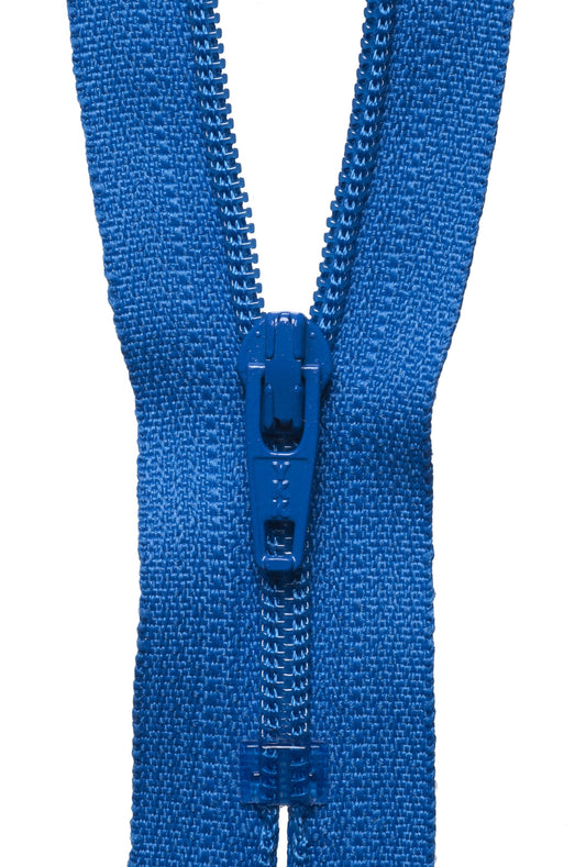 Nylon Dress & Skirt Zip - BRIGHT BLUE (Col 918) - Various