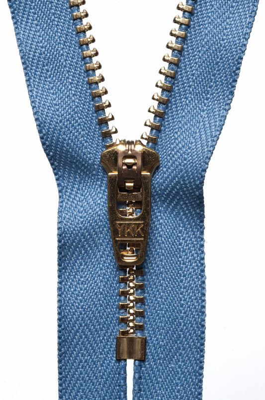 Brass Jeans Zip - AIRFORCE BLUE (Col 231) - Various Sizes