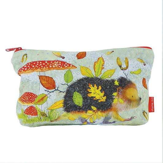 HEDGEHOG- Zipped Pouch