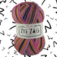 ZIG ZAG  SOCK YARN 4 PLY 100g - More colours available