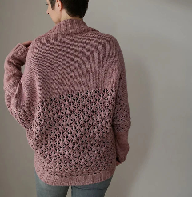 Easy Sweaters to Knit -   4 ply, DK & Aran
