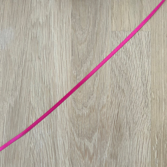 Double Sided Satin Ribbon 3mm - Azalea Col 187