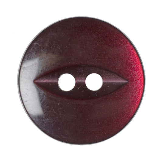 2 Hole - Fish Eye Button - Polyester - 19mm - More Colours available