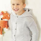 Knitting Pattern 4891 - Sweater & Jacket in Snuggly Baby Bamboo DK
