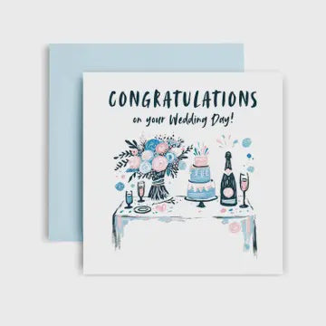 CONGRATULATIONS On Your Wedding Day Card