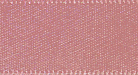 Double Faced Polyester Satin Ribbon 7mm - Colonial Rose Col 9796