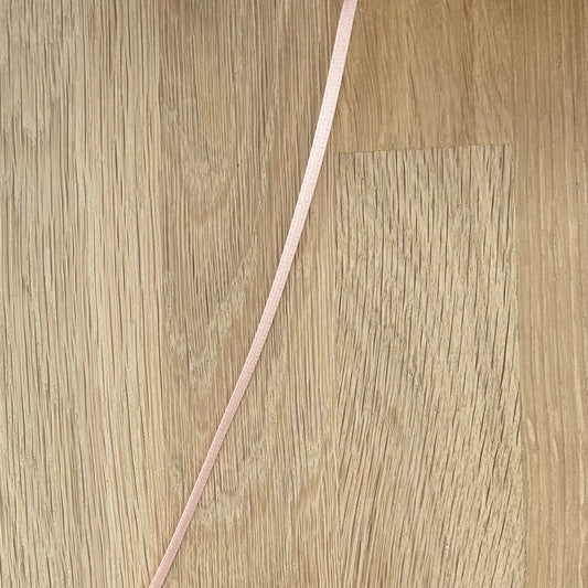 Double Sided Satin Ribbon 3mm - Pale Coral Col 205