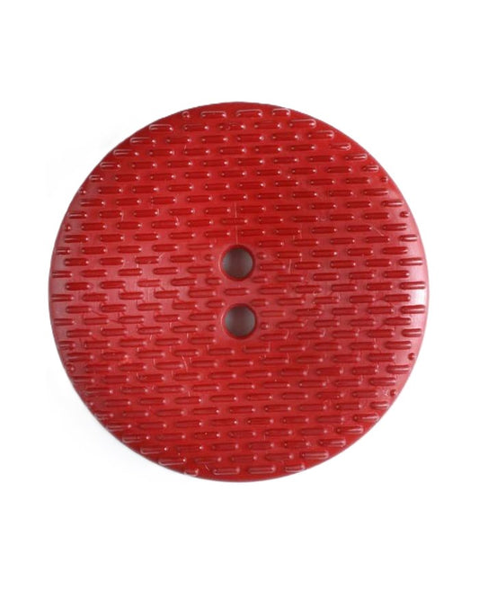 2 Hole Button - 30mm - Red