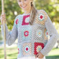 Crochet Pattern 8145 - Granny Square  Boxy Tops in Sundance DK