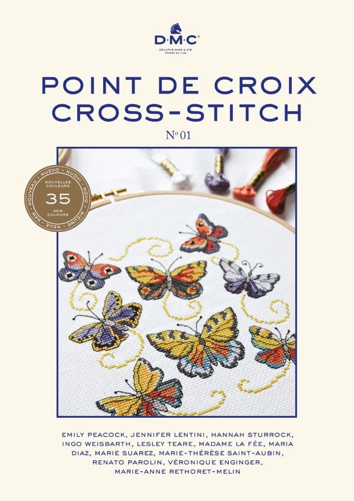 Point De Croix - Cross Stitch Book No 01
