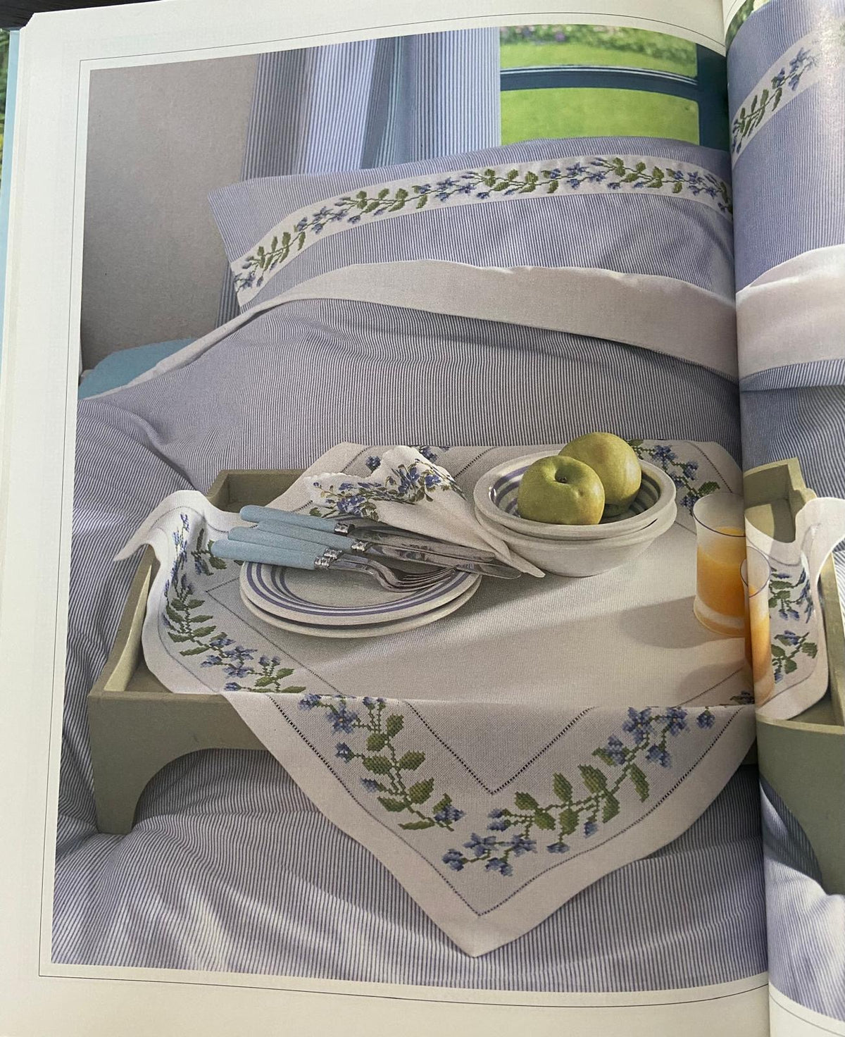 Fruit & Flowers Cross Stitch - Hardback