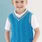 Knitting Pattern 4878 - Sweater & Tank Top in Snuggly DK