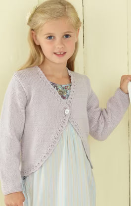 Knitting Pattern 4447 - Boleros in Snuggly DK