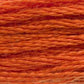 Embroidery Thread - Stranded Mouline Special - ORANGE