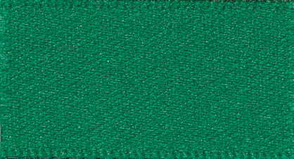 Double Faced Polyester Satin Ribbon 35mm - Hunter Green Col 455